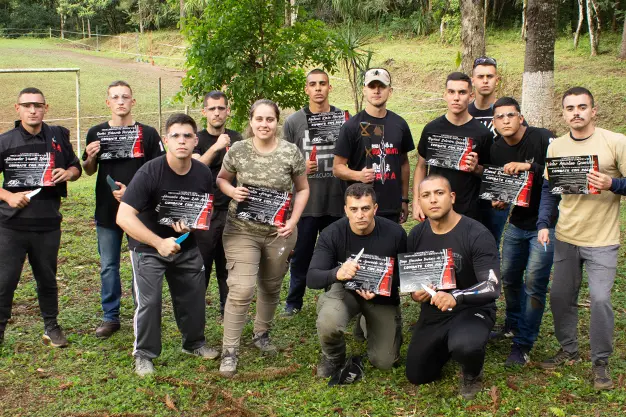 Treinamento tático com facas 2