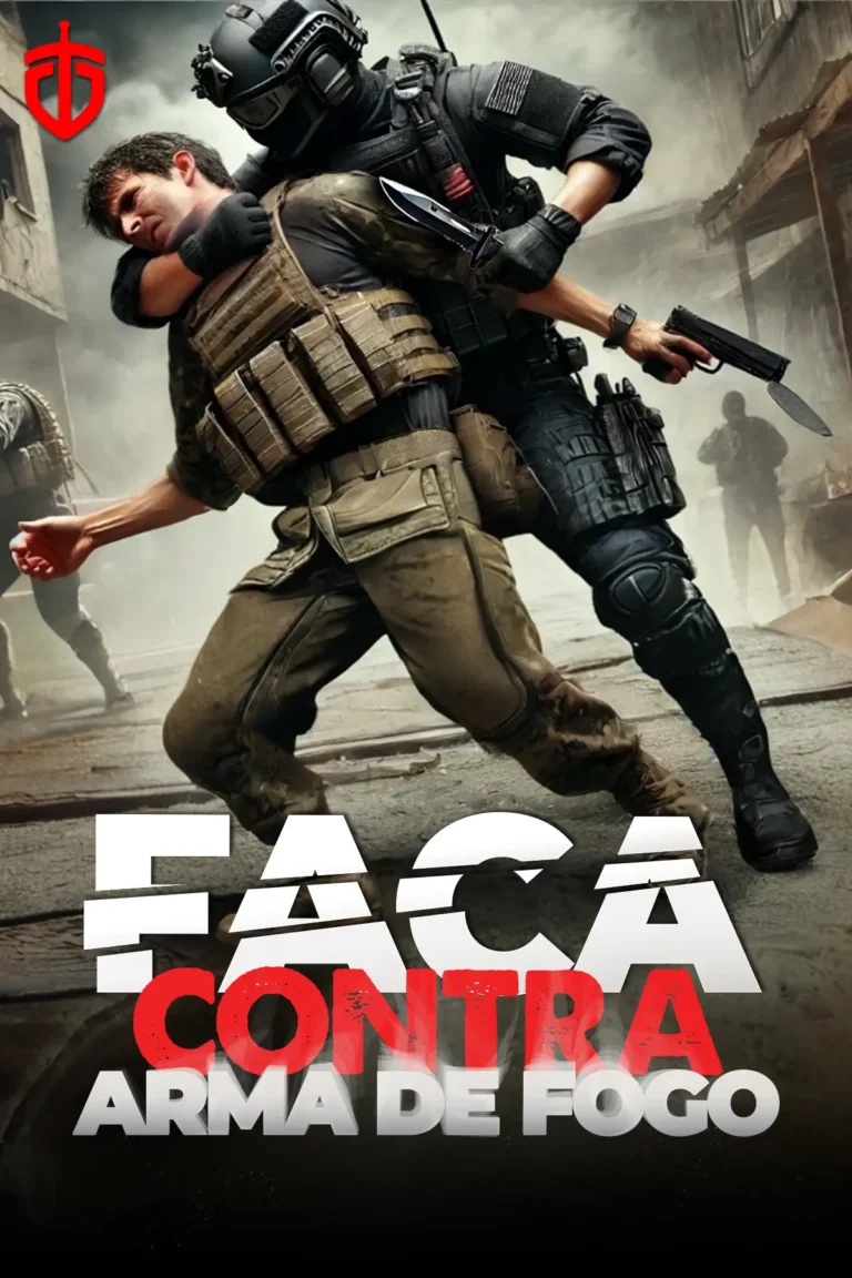 faca contra arma de fogo