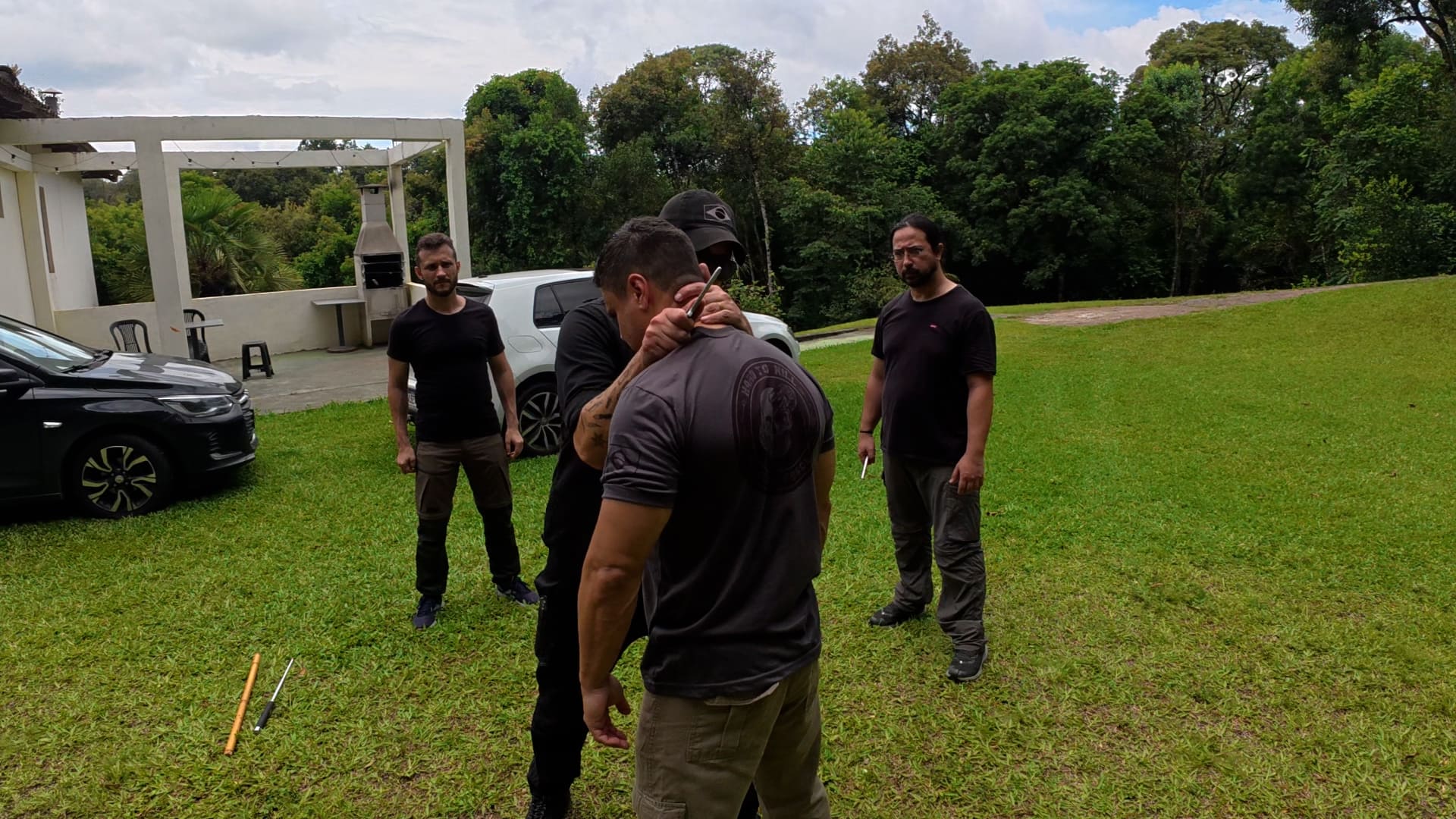 Treinamento tático com facas 6